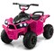 Costway 12V Battery Powered Kids Ride On ATV Electric 4-Wheeler Quad Car with  MP3 &#x26; Light